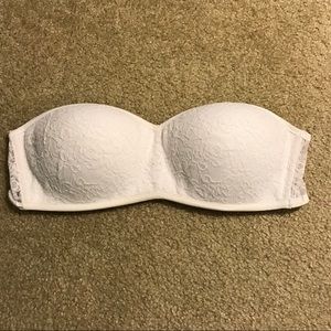VS Pink White Lace Bandeau!